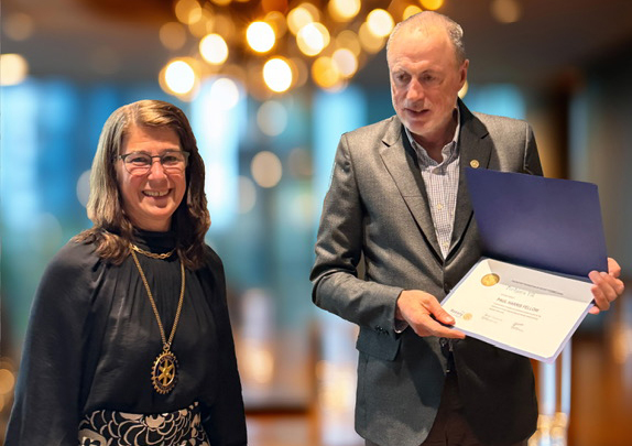 Paul Harris til Torbjørn Vik